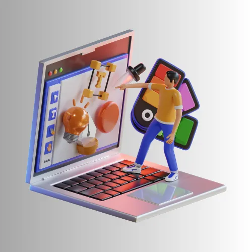 UIUX Visual Design Graphics 3D