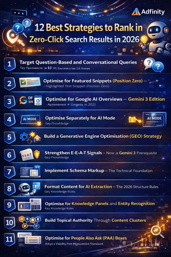 12 Best Strategies to Rank in Zero Click Search Results in 2026